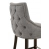 Essentials For Living Avenue Counter Stool in Smoke - Seat Back Close-up