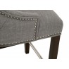 Essentials For Living Avenue Counter Stool in Smoke - Seat Close-up