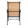 Woodard Avondale Padded Sling Dining Arm Chair - Back View
