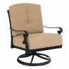 Woodard Avondale Swivel Rocking Lounge Chair - Angled - Woodard Avondale Swivel Rocking Lounge Chair - Angled