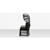 Source Furniture Avve High Chair Black Side