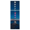Eclipse 28 X 28 Each Piece Acrylic Color Painting