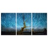 Vortex 47 X 31.5 Each Piece Acrylic Color Painting