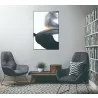 Whiteline Modern Living Sara 48"x32" Canvas Wall Art With Black PS Frame - Lifestyle - Whiteline Modern Living Sara 48"x32" Canvas Wall Art With Black PS Frame - Lifestyle