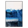 Whiteline Modern Living Azul 40"x60" Canvas Wall Art With Black PS Frame