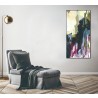 Whiteline Modern Living Lola 48"x24" Canvas Wall Art With Black PS Frame - Lifestyle