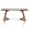 Axel Extension Dining Table - Front Unextended