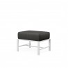 Bristol Ottoman in Spectrum Carbon w/ Self Welt - Front Side Angle
