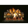 36" AZ Weathered Oak Charred 10 Pc Set- Logs Only