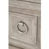Azure Carrera Media Chest in Natural Gray - Handle Close-up - Azure Carrera Media Chest in Natural Gray - Handle Close-up