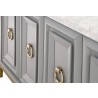 Azure Carrera Sideboard in Natural Gray - Top Angled