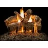 21" AZ Weathered Oak Logs 6 Pc Set- Logs Only - 21" AZ Weathered Oak Logs 6 Pc Set- Logs Only