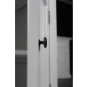 Nova Solo Halifax White Mahogany Buffet with 2 Drawers - Closeup  Angle
