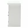 Nova Solo Halifax White Mahogany Buffet with 2 Drawers - Side Angle - Nova Solo Halifax White Mahogany Buffet with 2 Drawers - Side Angle
