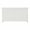 Nova Solo Halifax White Mahogany Buffet with 2 Drawers - Back Angle - Nova Solo Halifax White Mahogany Buffet with 2 Drawers - Back Angle