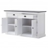 Nova Solo Halifax Contrast Classic Buffet - Front Side Opened Angle