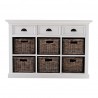 Nova Solo Halifax Buffet with 6 Baskets - Front Angle