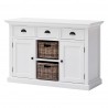 Nova Solo Halifax Buffet with 2 Baskets - Front Side Angle