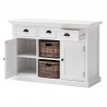 Nova Solo Halifax Buffet with 2 Baskets - Front Side Opened Angle