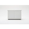 Nova Solo Halifax White Mahogany Buffet with 3 Drawers and 2 Sliding Doors - Detail