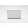 Nova Solo Halifax White Mahogany Buffet with 3 Drawers and 2 Sliding Doors - Detail - Nova Solo Halifax White Mahogany Buffet with 3 Drawers and 2 Sliding Doors - Detail