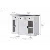 Nova Solo Halifax Contrast Buffet with Sliding Doors 8