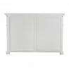 Nova Solo Halifax Buffet W/ Double Door & 2 Open Shelves w/ 2 Rattan Baskets - Back Angle - Nova Solo Halifax Buffet W/ Double Door & 2 Open Shelves w/ 2 Rattan Baskets - Back Angle
