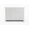 Nova Solo Halifax Buffet W/ Double Door & 2 Open Shelves w/ 2 Rattan Baskets - Detail