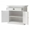 Nova Solo Halifax Small Buffet w/ 1 Drawer and Double Door - Front Side Opened Angle - Nova Solo Halifax Small Buffet w/ 1 Drawer and Double Door - Front Side Opened Angle