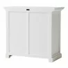 Nova Solo Halifax Small Buffet w/ 1 Drawer and Double Door - Back Side Angle - Nova Solo Halifax Small Buffet w/ 1 Drawer and Double Door - Back Side Angle