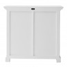 Nova Solo Halifax Small Buffet w/ 1 Drawer and Double Door - Back Angle