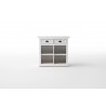 Nova Solo Halifax Small Buffet w/ 2 Drawers & 4 Shelf Compartments -Front Angle Wide