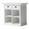 Nova Solo Halifax Small Buffet w/ 2 Drawers & 4 Shelf Compartments -Front Angle - Nova Solo Halifax Small Buffet w/ 2 Drawers & 4 Shelf Compartments -Front Angle