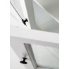 Nova Solo Halifax Display Buffet with 4 Glass Doors - Detail
