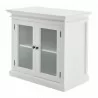 Nova Solo Halifax Display Buffet with 2 Glass Doors - Front Side Angle - Nova Solo Halifax Display Buffet with 2 Glass Doors - Front Side Angle