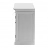 Nova Solo Halifax Display Buffet with 2 Glass Doors - Side Angle