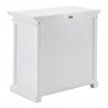Nova Solo Halifax Display Buffet with 2 Glass Doors - Back Side Angle