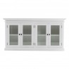Nova Solo Halifax Display Buffet with 4 Glass Doors - Front Angle