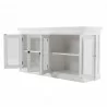 Nova Solo Halifax Display Buffet with 4 Glass Doors - Front Side Opened Angle - Nova Solo Halifax Display Buffet with 4 Glass Doors - Front Side Opened Angle