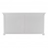 Nova Solo Halifax Display Buffet with 4 Glass Doors - Back Angle