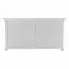 Nova Solo Halifax Display Buffet with 4 Glass Doors - Back Angle - Nova Solo Halifax Display Buffet with 4 Glass Doors - Back Angle