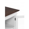 Nova Solo Halifax Accent Display Buffet, with 4 Glass Doors - Closeup Angle