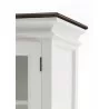 Nova Solo Halifax Accent Display Buffet, with 4 Glass Doors - Closeup Angle - Nova Solo Halifax Accent Display Buffet, with 4 Glass Doors - Closeup Angle