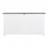 Nova Solo Halifax Accent Display Buffet, with 4 Glass Doors - Back Angle