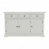 Nova Solo Provence Classic Sideboard with 3 doors - Front Angle - Nova Solo Provence Classic Sideboard with 3 doors - Front Angle