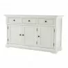 Nova Solo Provence Classic Sideboard with 3 doors - Front Side Angle - Nova Solo Provence Classic Sideboard with 3 doors - Front Side Angle