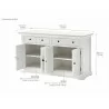 Provence Accent Buffet - Dimensions - Provence Accent Buffet - Dimensions
