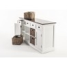 Nova Solo Halifax Contrast Buffet with 4 Baskets - Front Side Angle