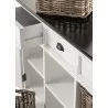 Nova Solo Halifax Contrast Buffet with 4 Baskets - Detail - Nova Solo Halifax Contrast Buffet with 4 Baskets - Detail