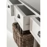 Nova Solo Halifax Contrast Buffet with 4 Baskets - Detail - Nova Solo Halifax Contrast Buffet with 4 Baskets - Detail